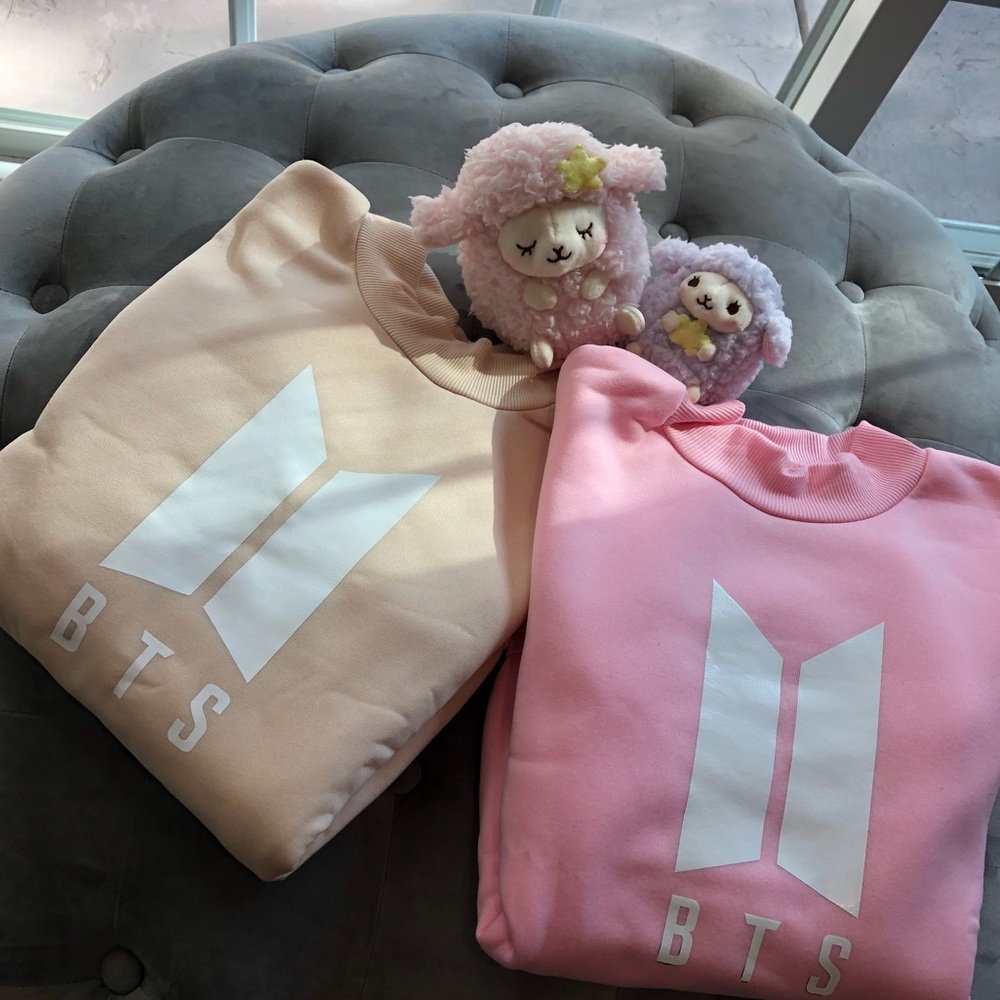 BTS crew neck sweater